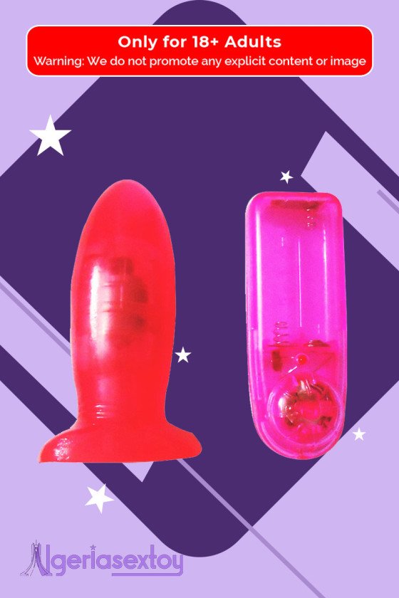 Crystal Anal Butt Plug Vibrating AD-013