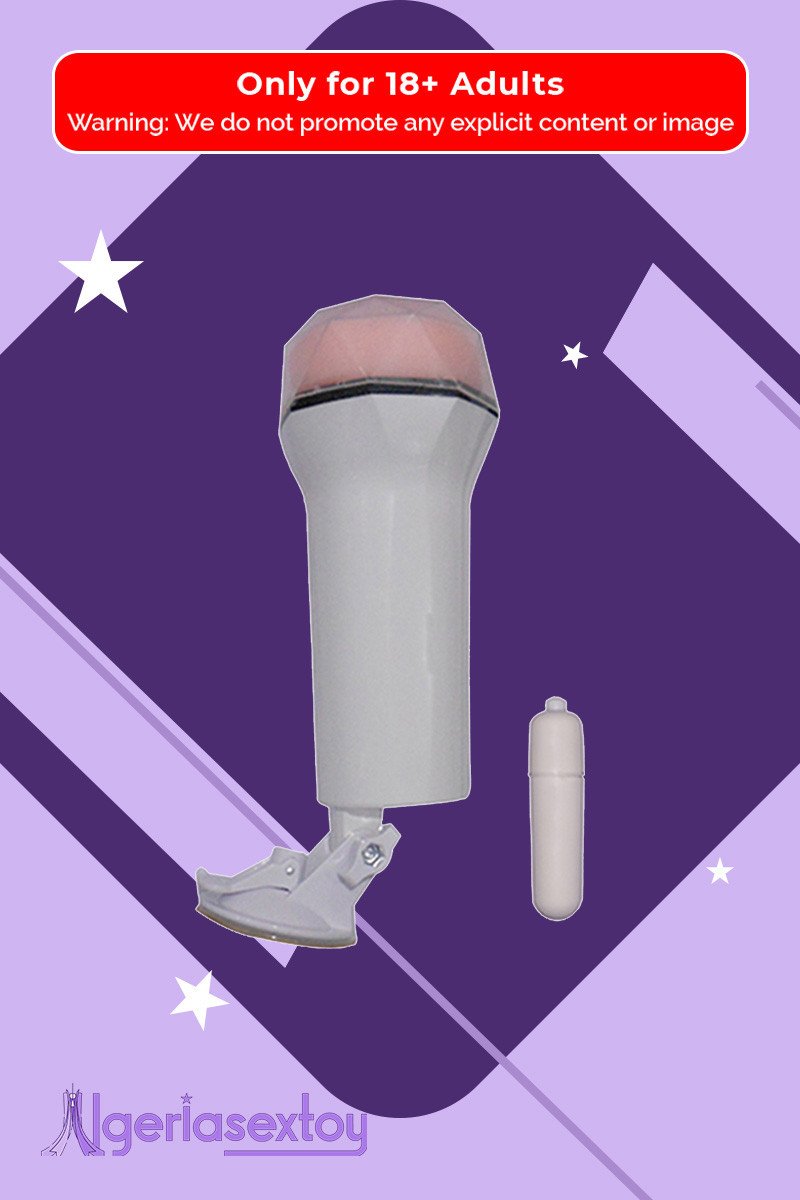 Super Soft Vibrating Masturbator With Suction MS-048