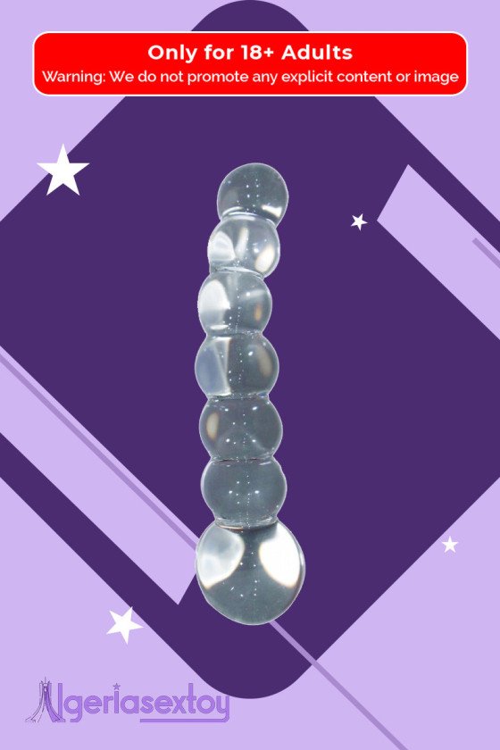 Ultra Beaded Crystal Glass dildo GD-008