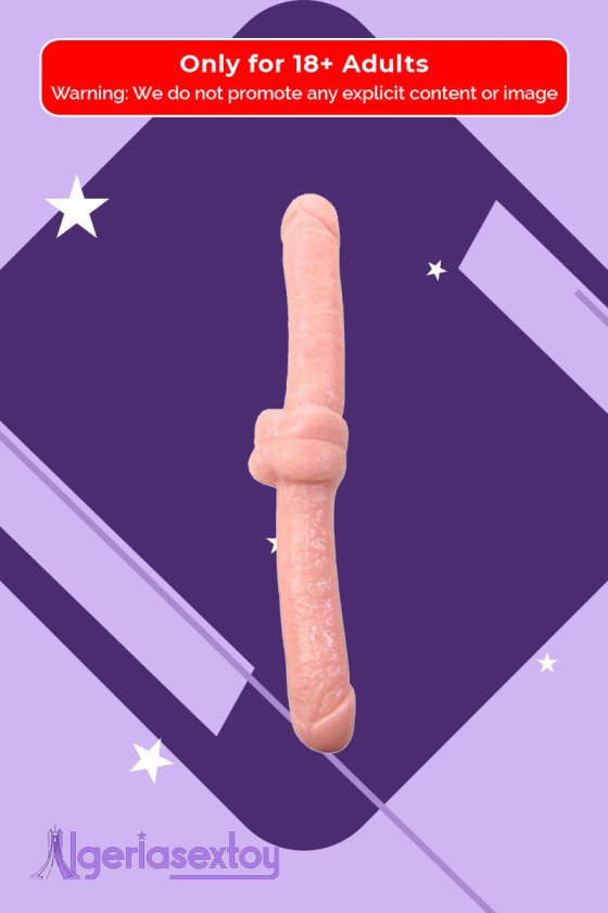 Realistic Double Dong Penis Shaped End Realistic Non Vibrator RSNV-015