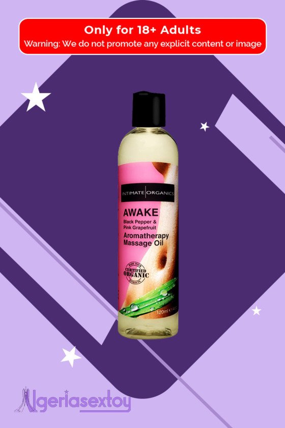 AWAKE AROMATHERAPY MASSAGE OIL - Black Pepper 120ml CGS-015