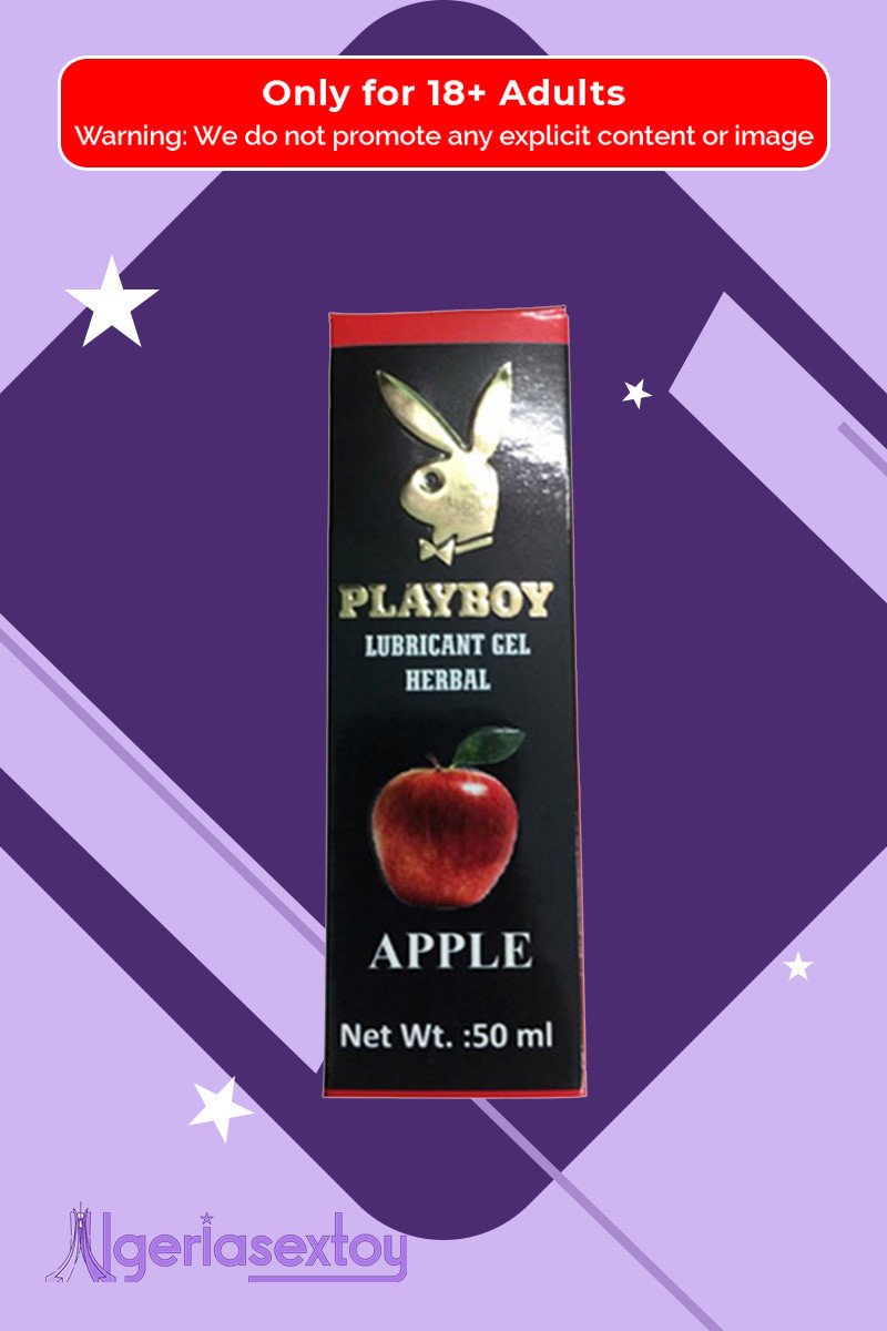 Playboy Lubricant Water Based Gel - Apple Flavoured CGS-032